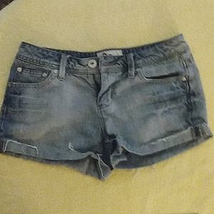 So jean shorts